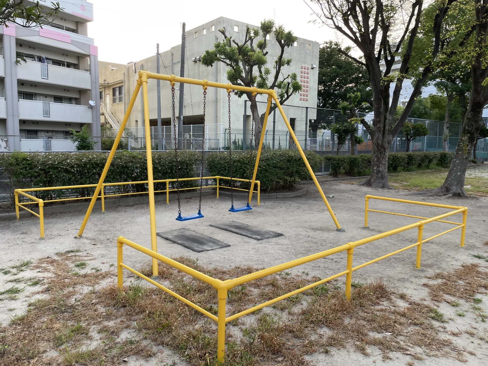 米田公園の設備・遊具写真