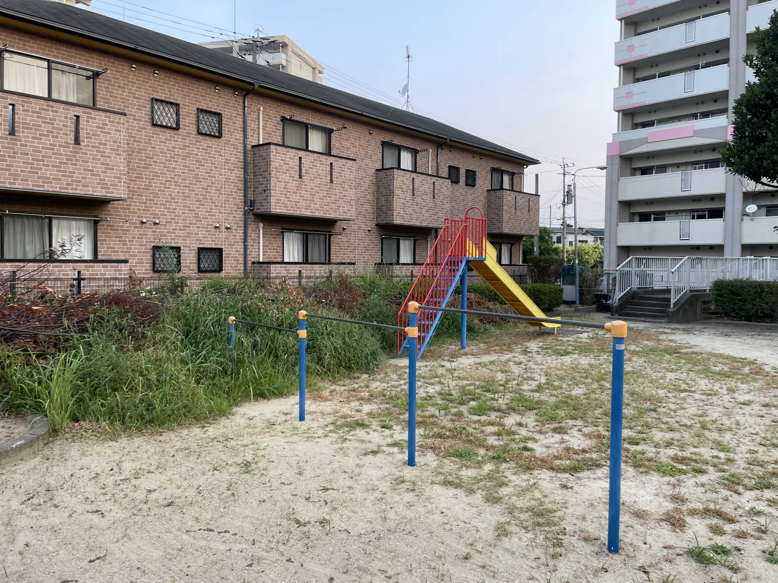 米田公園の設備・遊具写真
