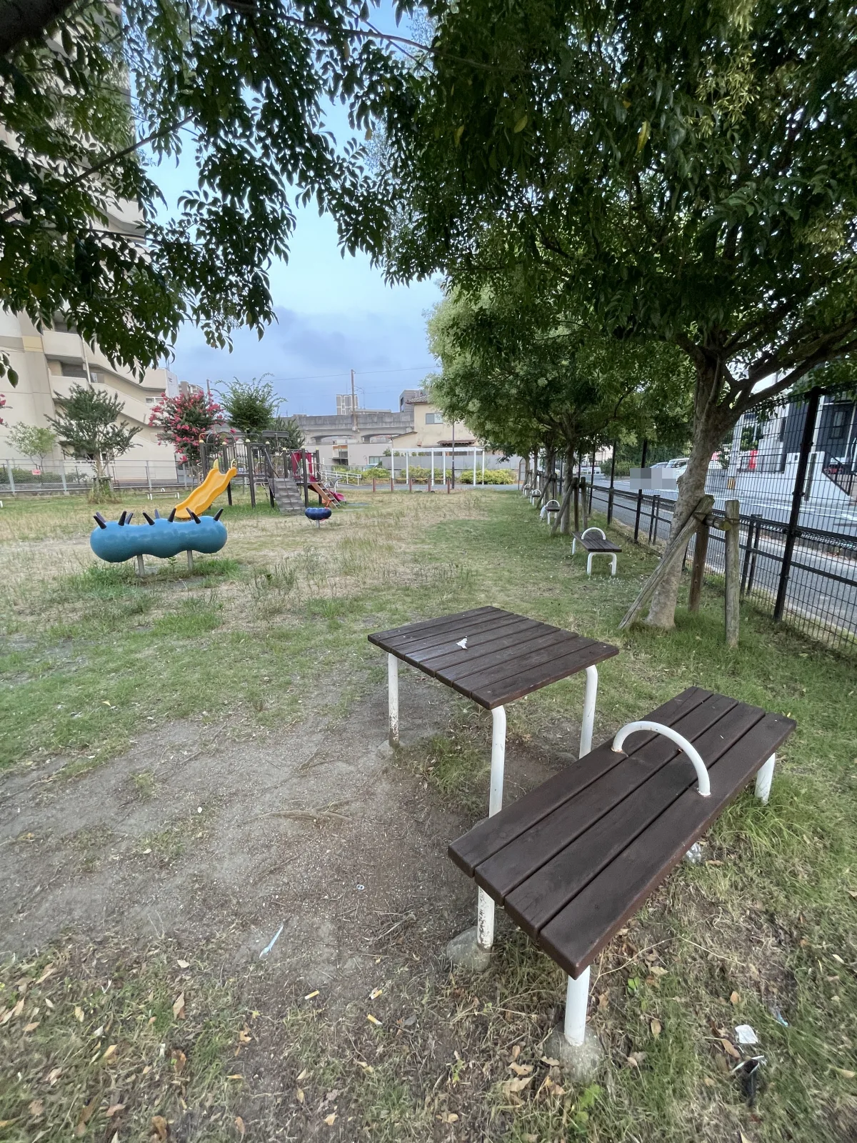 ふれあい公園の設備・遊具写真